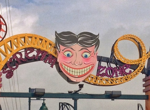 Coney Island's kind of scary